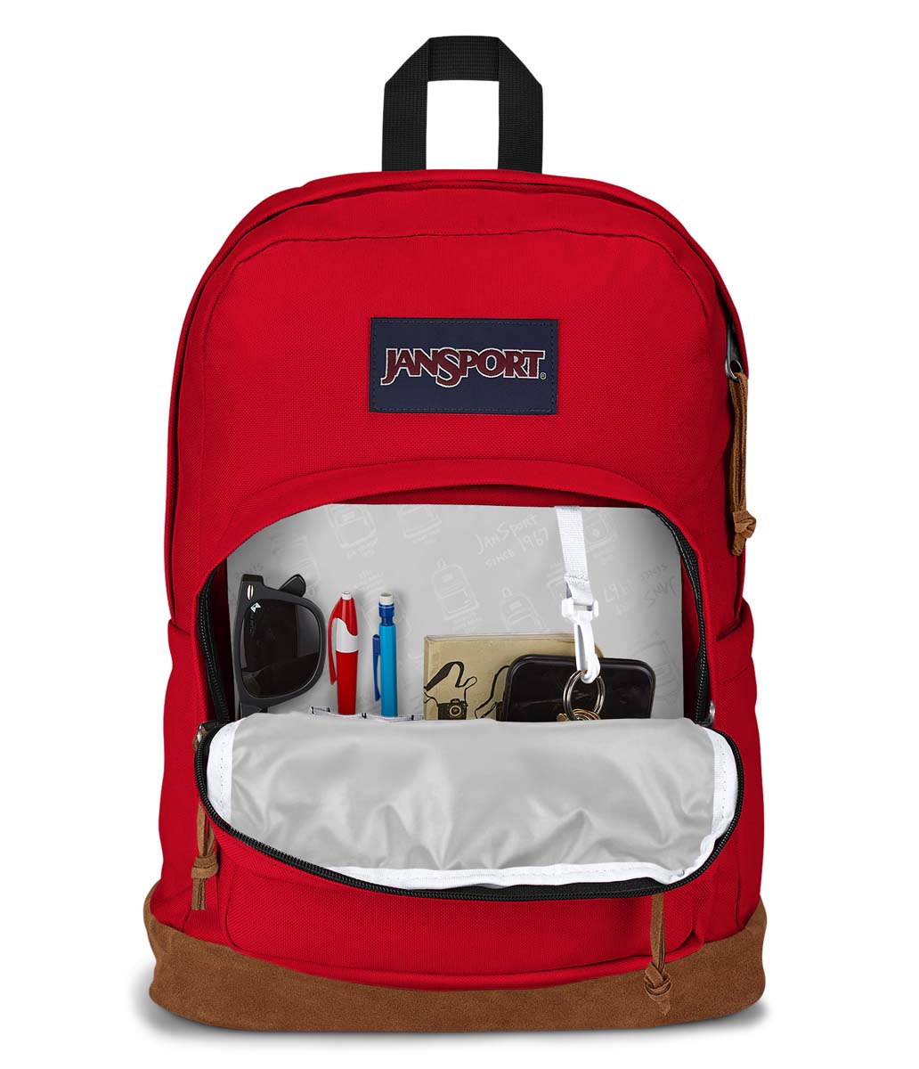 Jansport right pack red best sale