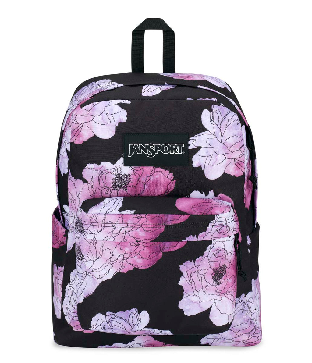 jansport backpack dark flowers SuperBreak® Plus - Laptop Backpack