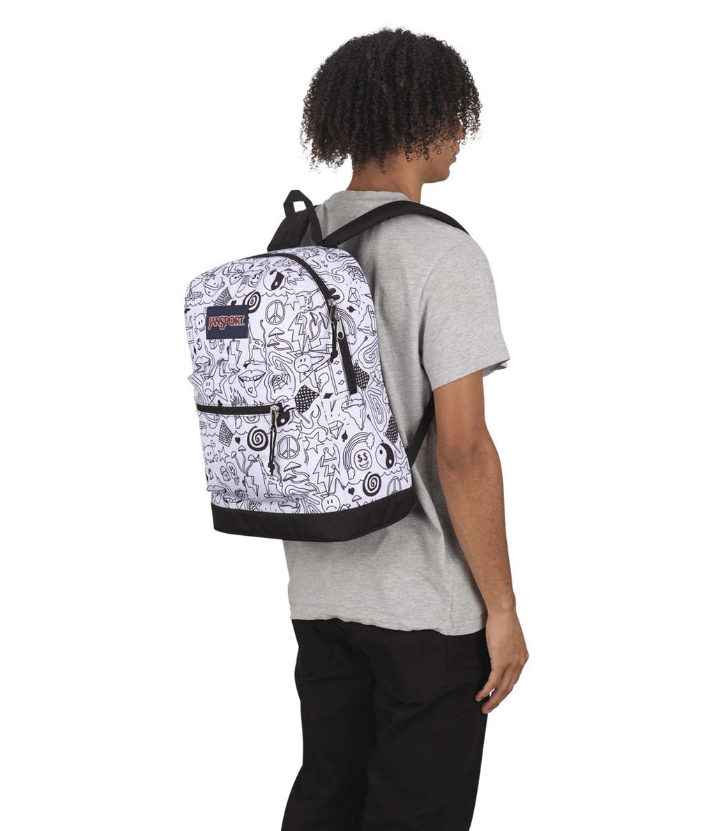 jansport backpack style broken CROSS TOWN PLUS Broken Broadcast
