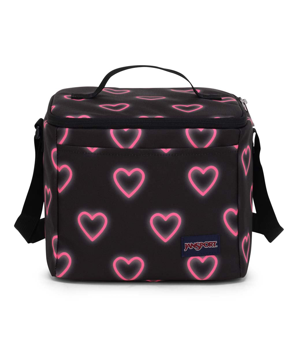 SUPER SNACK Happy Hearts Black